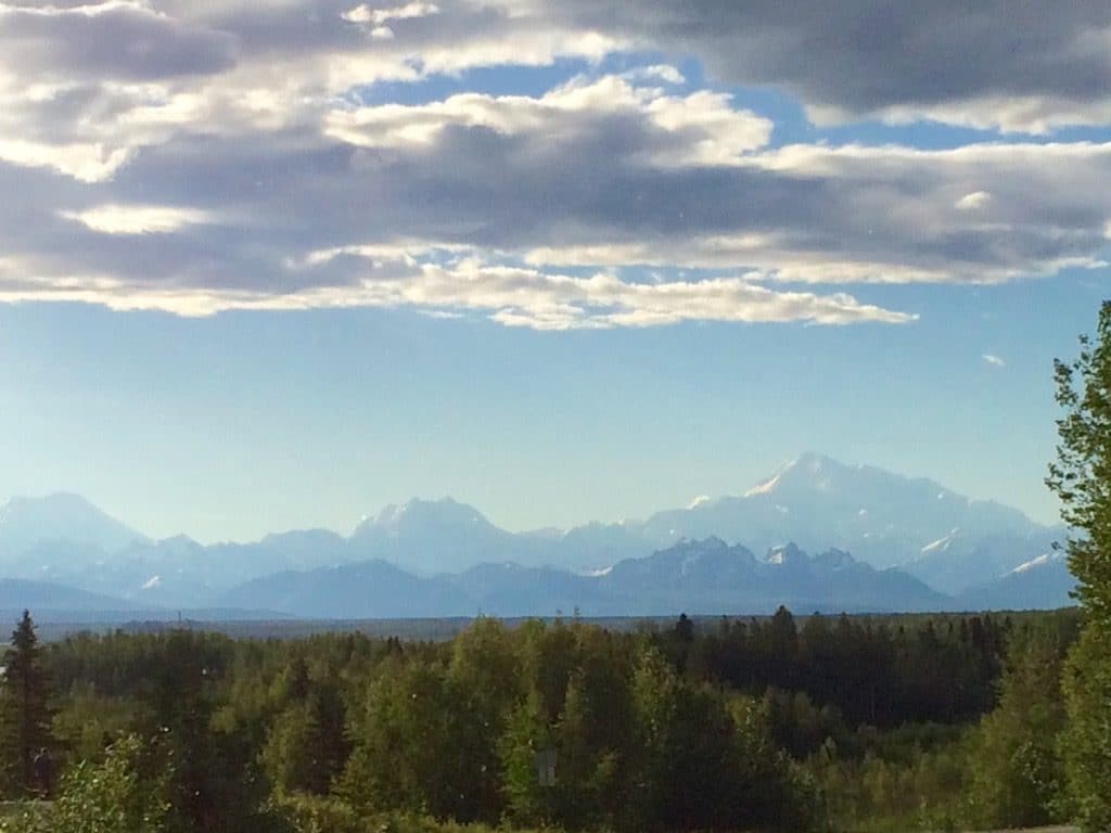 Talkeetna views of Denali at the Overlook