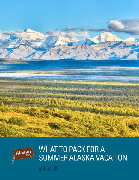 packing list for summer Alaska vacation